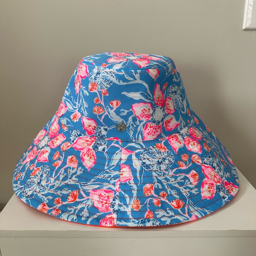 NWT GWP Lilly Pulitzer reversible sun hat